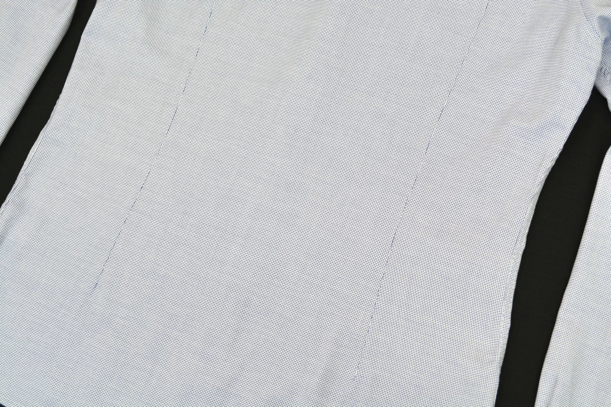 2007 Micro Basketweave Cotton Darted Shirt with Double Collar