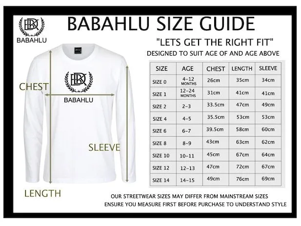 Babahlu Long Sleeve Wash T-Shirt