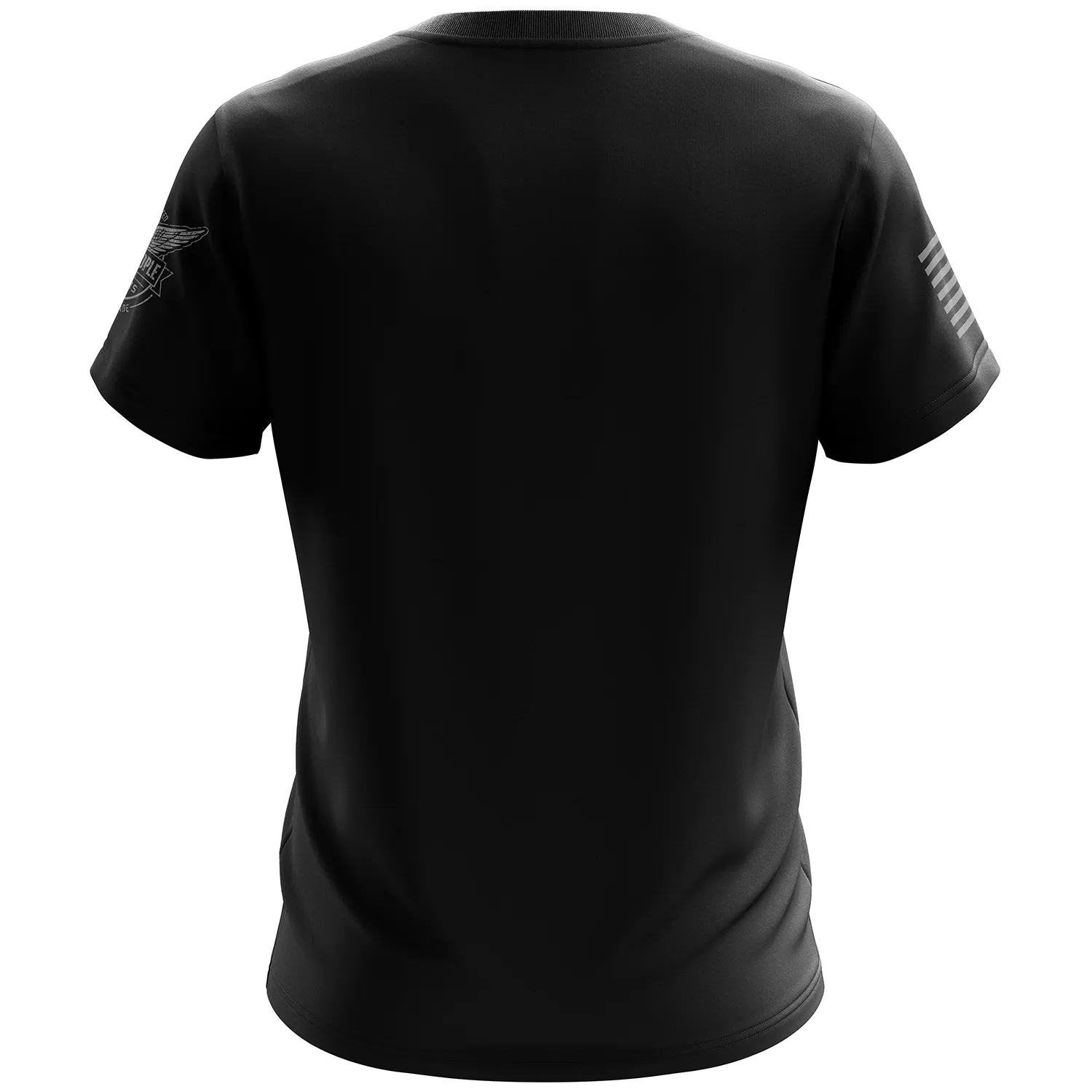 Basic - Black   Gray Short Sleeve Shirt