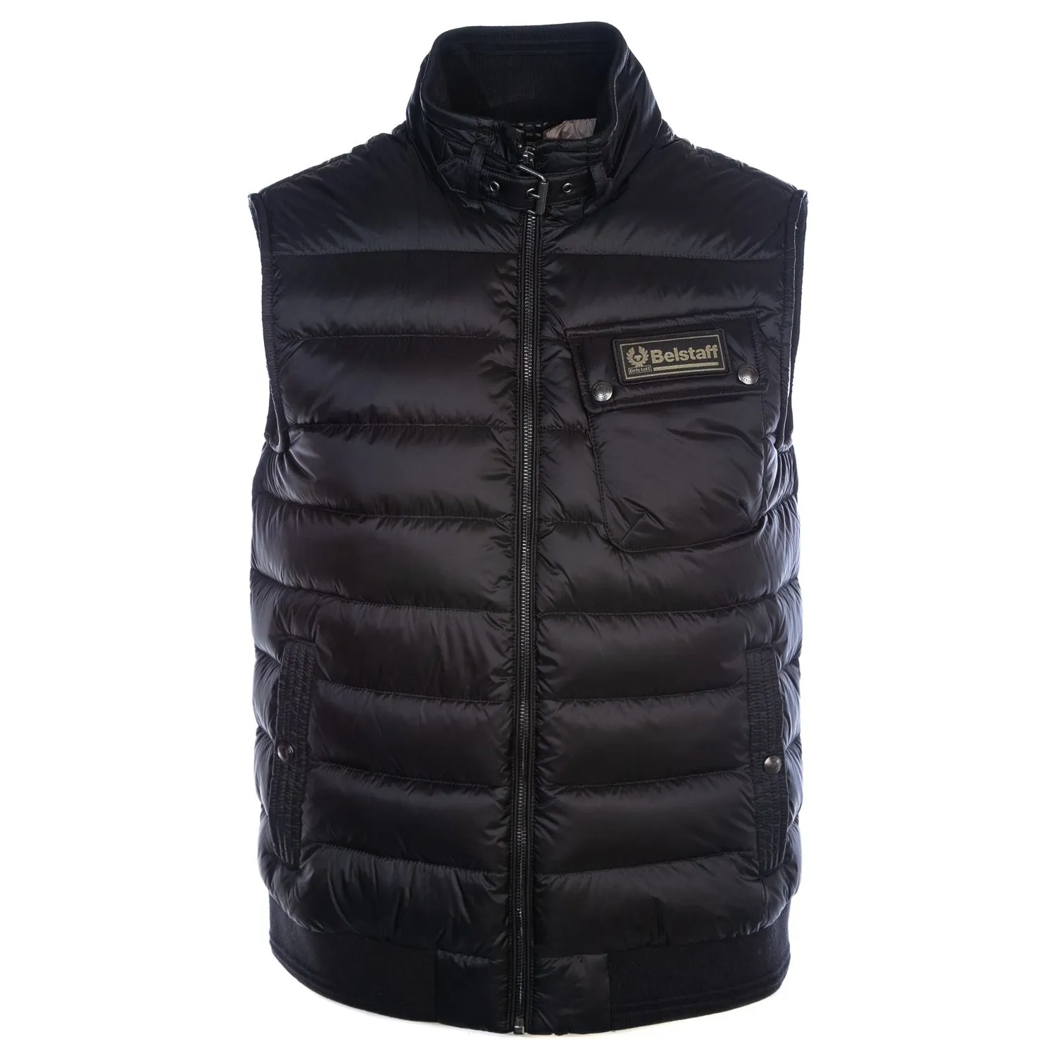 Belstaff Streamline Vest Gilet in Black