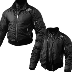 Better Bodies Heavy Nylon Jacket - Black