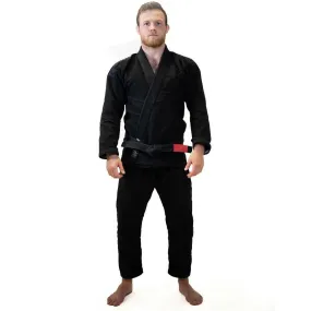 Black on Black Tatami Fightwear Estilo Black Label Mens BJJ Gi