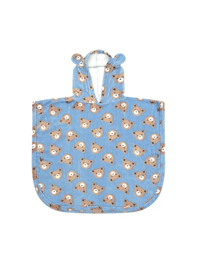 Blue Bear Huxbear Terry Poncho