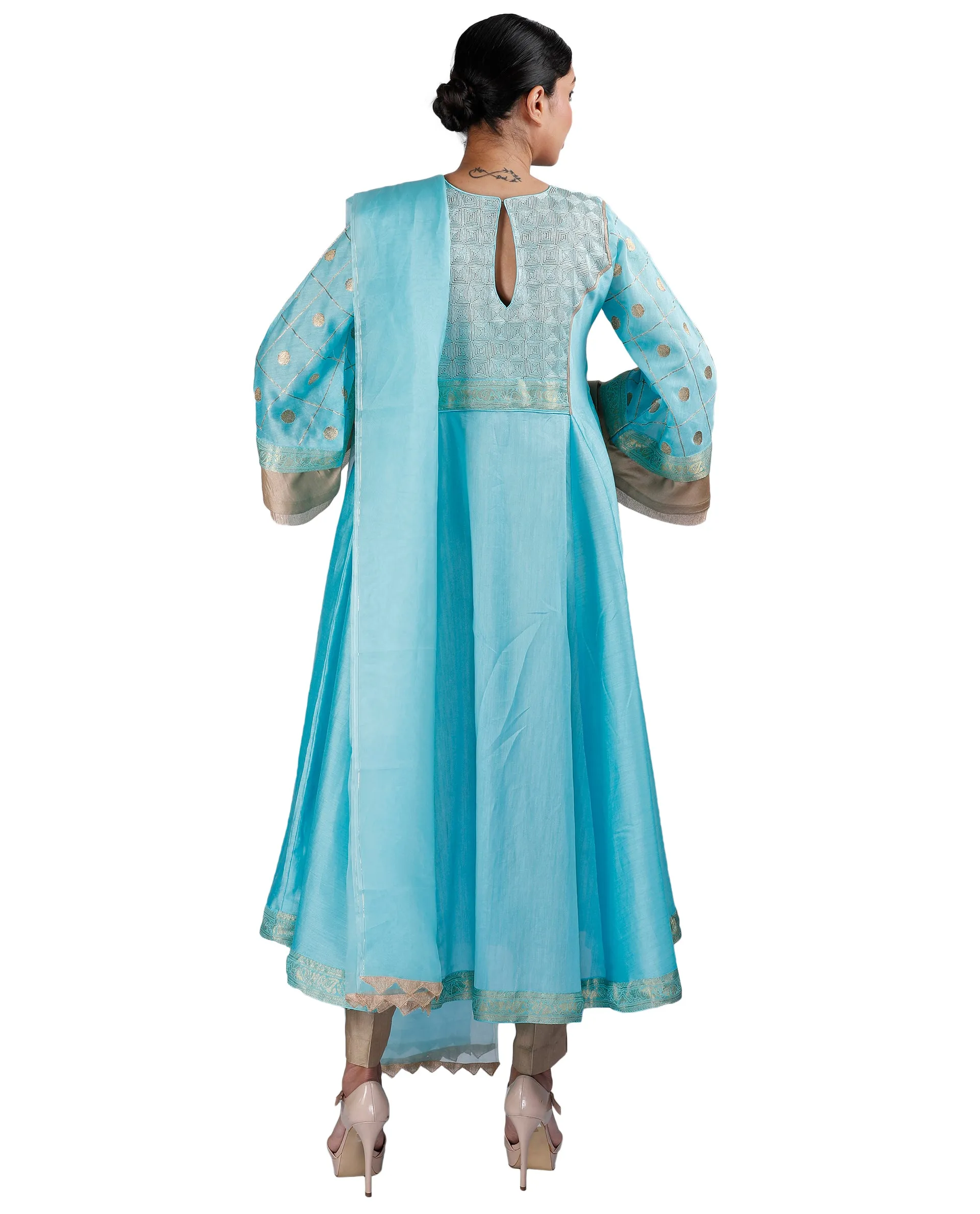 Blue Salwar