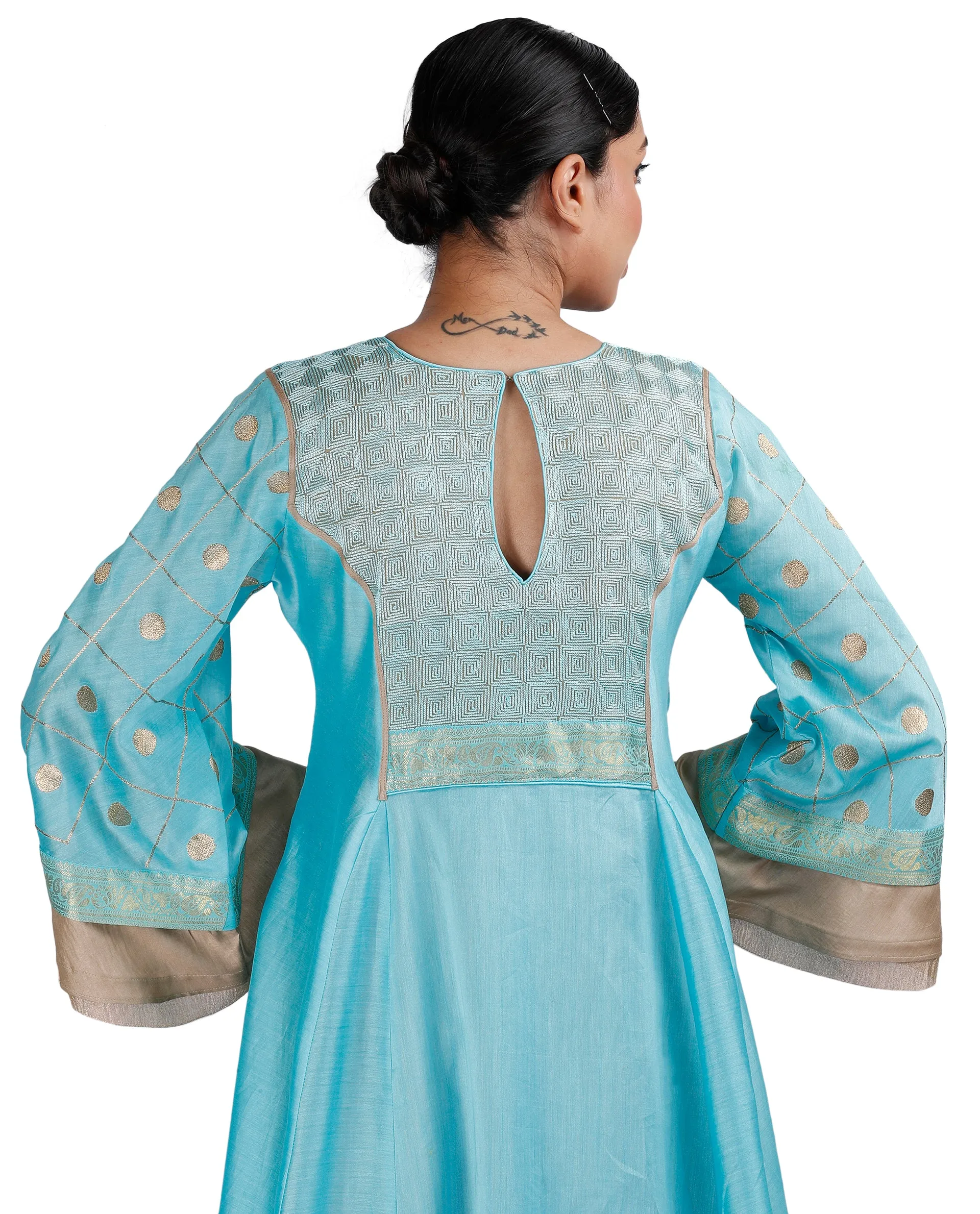 Blue Salwar