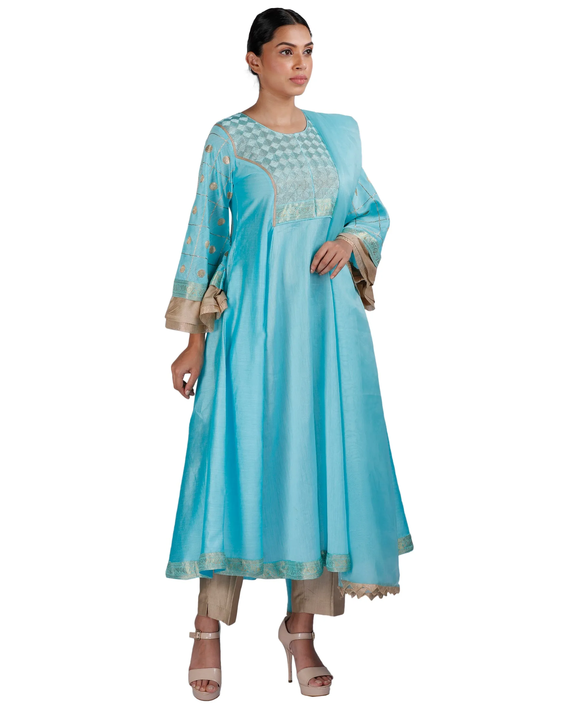 Blue Salwar