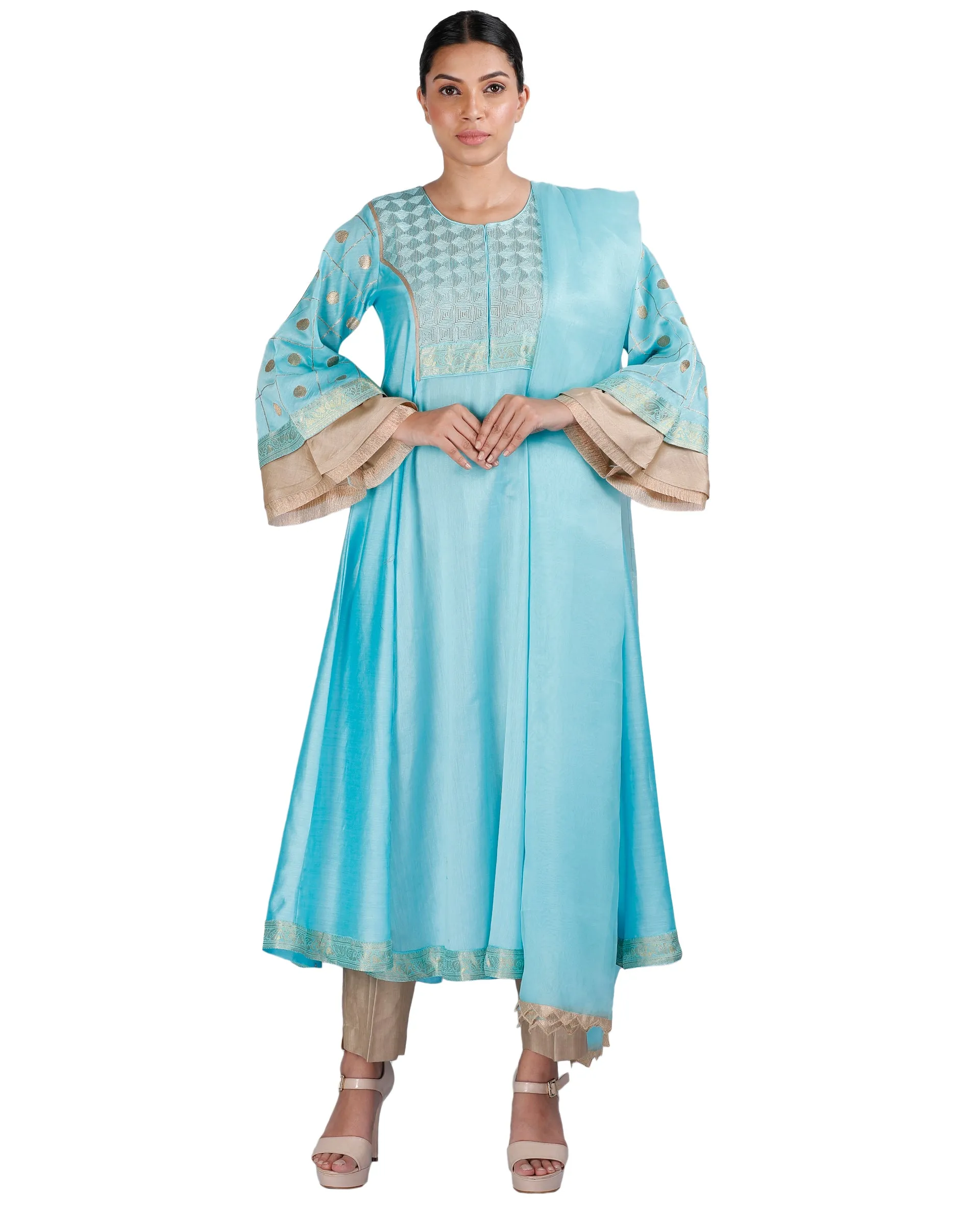 Blue Salwar