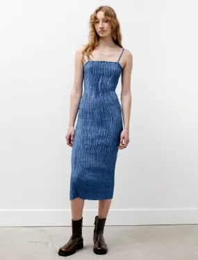 Camisole Tube Dress Long Light Indigo