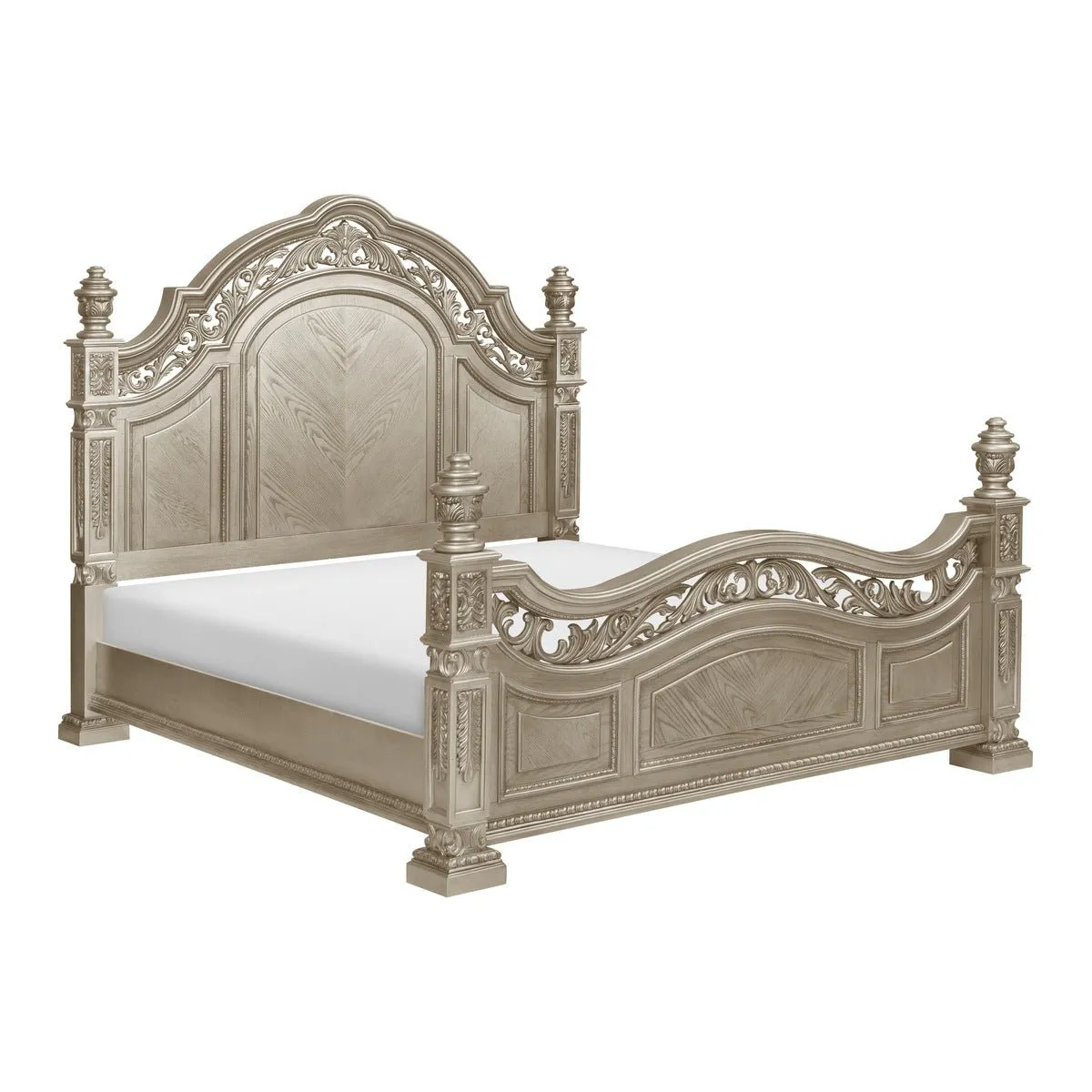 Catalonia Platinum Gold Eastern King Bed