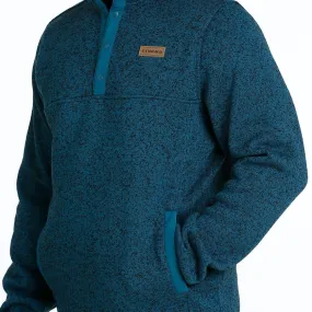 Cinch Men's Teal Quarter Snap Pullover