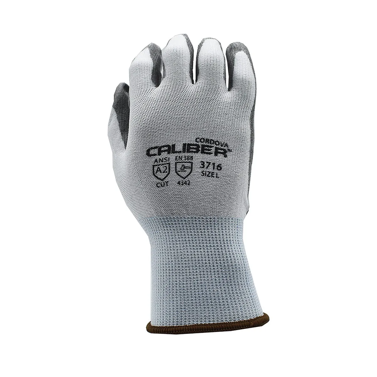 Cordova CALIBER Cut Level A2 Gray Polyurethane Coated Gloves