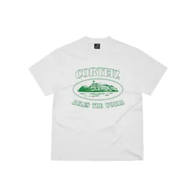 Corteiz OG Alcatraz Tee 'White Green'