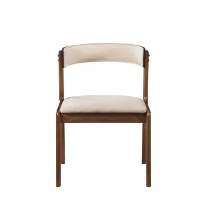 Elegant Malaysian Side Chair - Set of 2