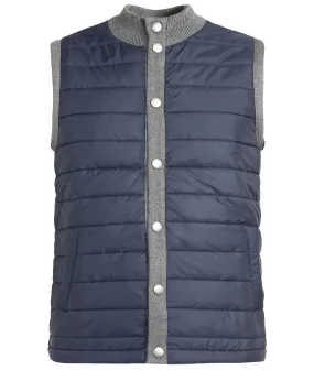 Essential Gilet in Mid Grey by Barbour