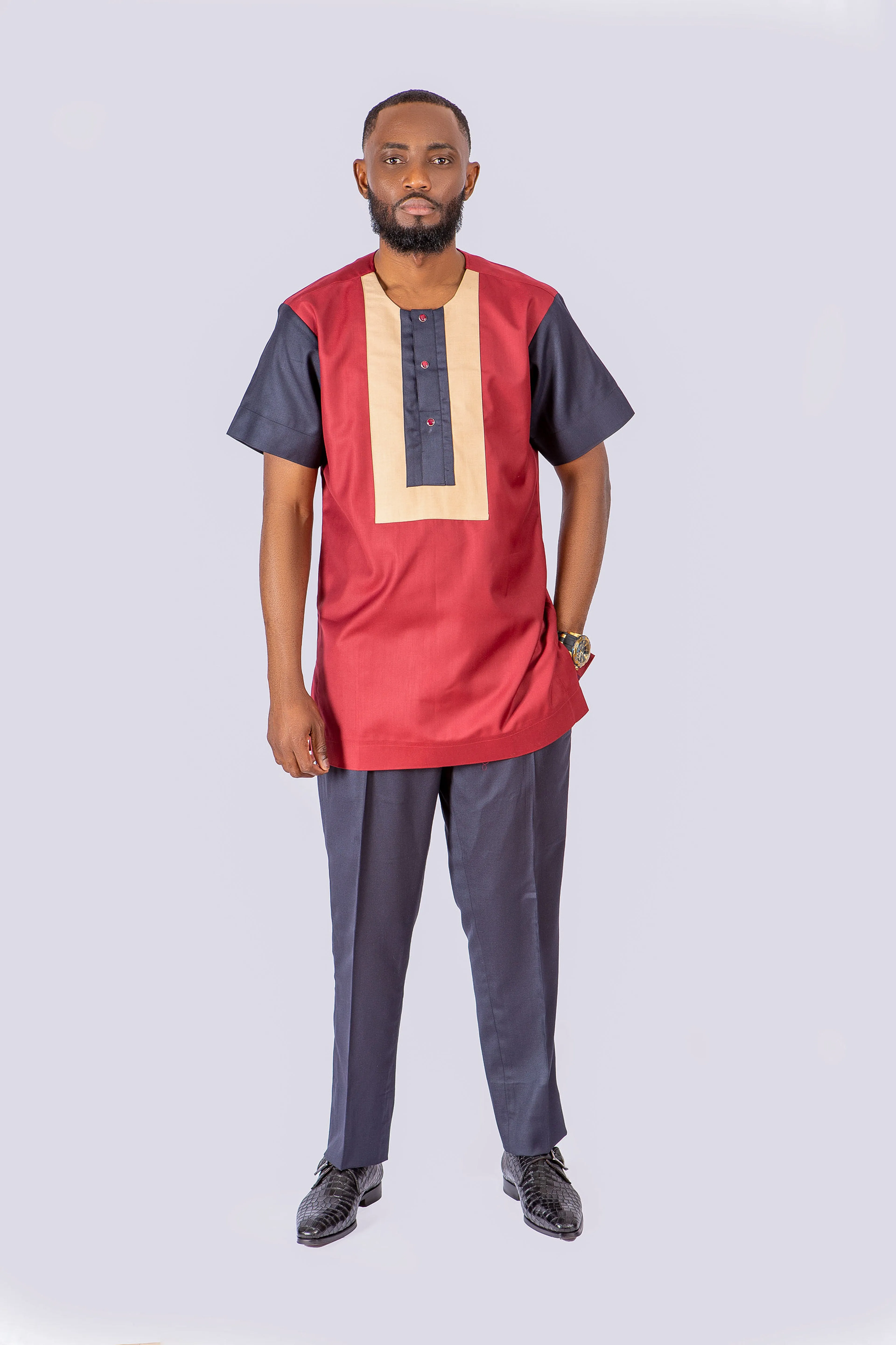 ETNICA BOKILO TWO PIECE NATIVE SHORT SLEEVE SET