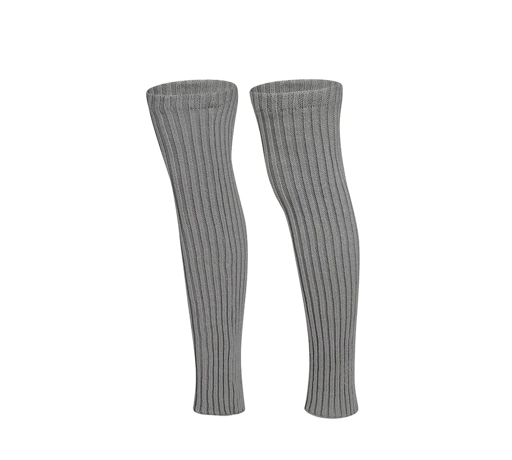 EVERAU® Women Stretchy Ribbed Knit Thick Leg Warmers