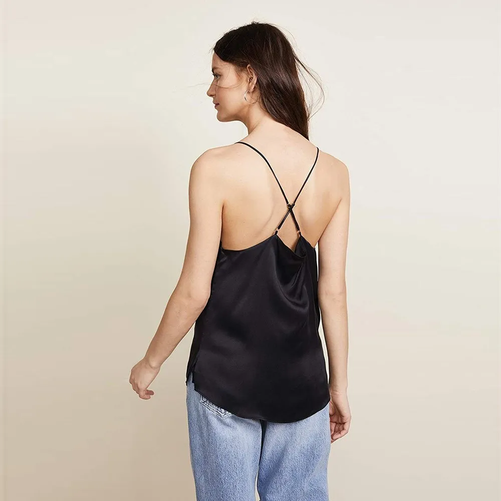 Everly Charmeuse Silk Top