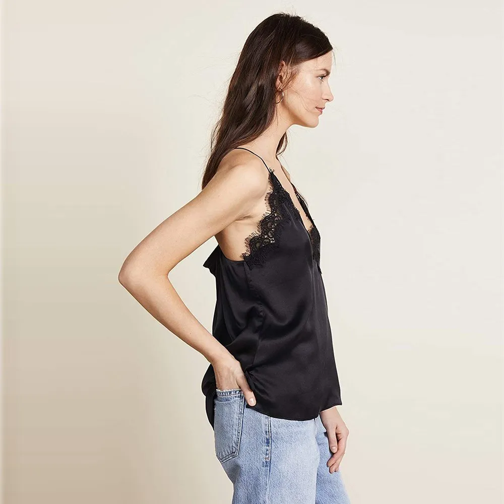 Everly Charmeuse Silk Top