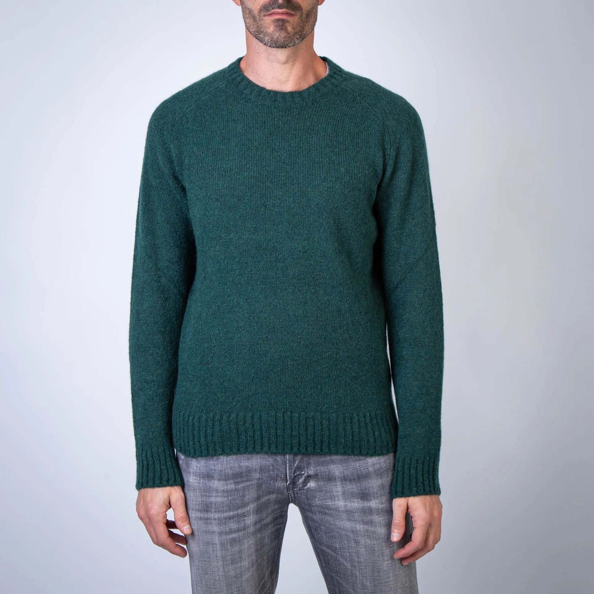 FILIPPO DE LAURENTIIS SWEATER GC3MLM WA5R 680 GREEN