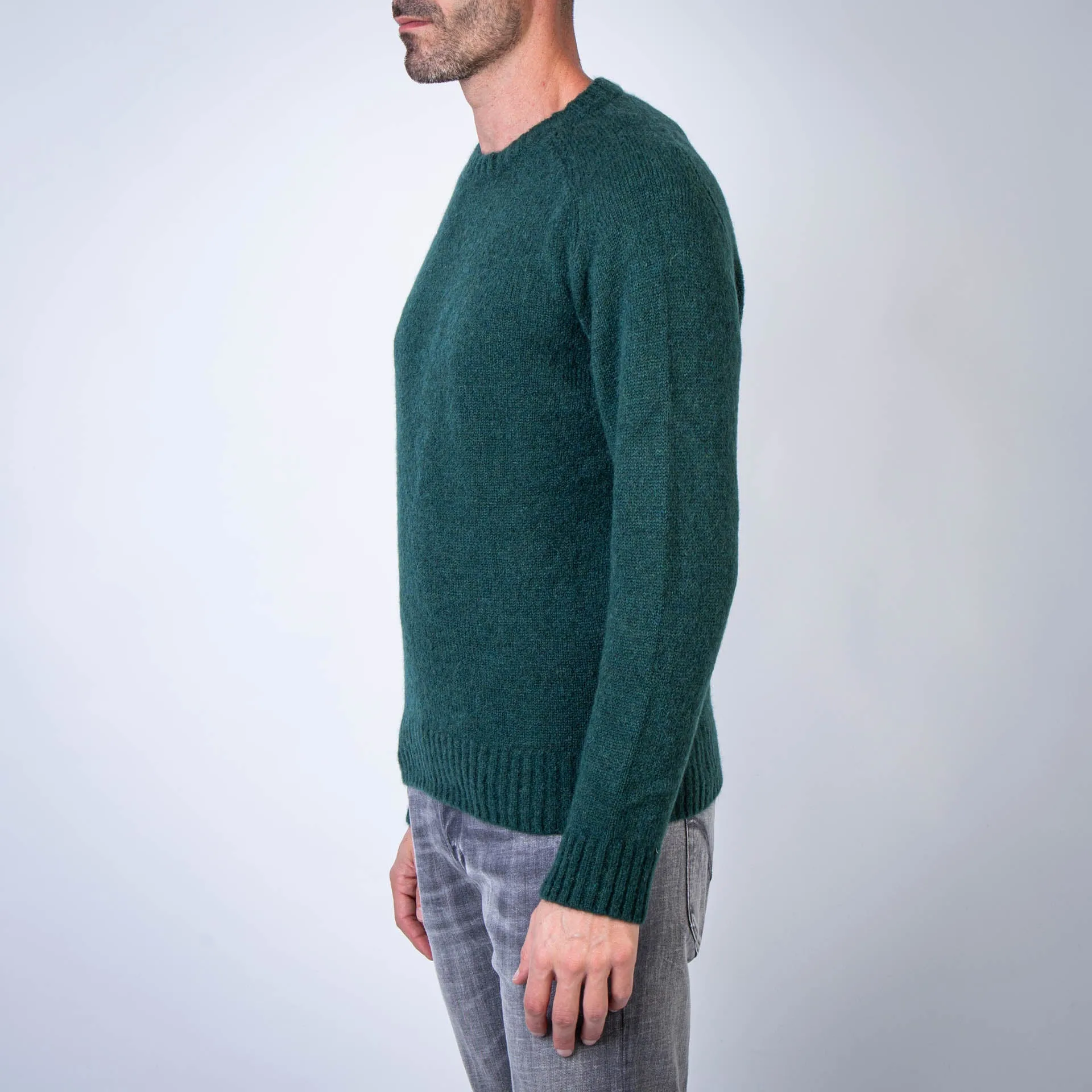 FILIPPO DE LAURENTIIS SWEATER GC3MLM WA5R 680 GREEN