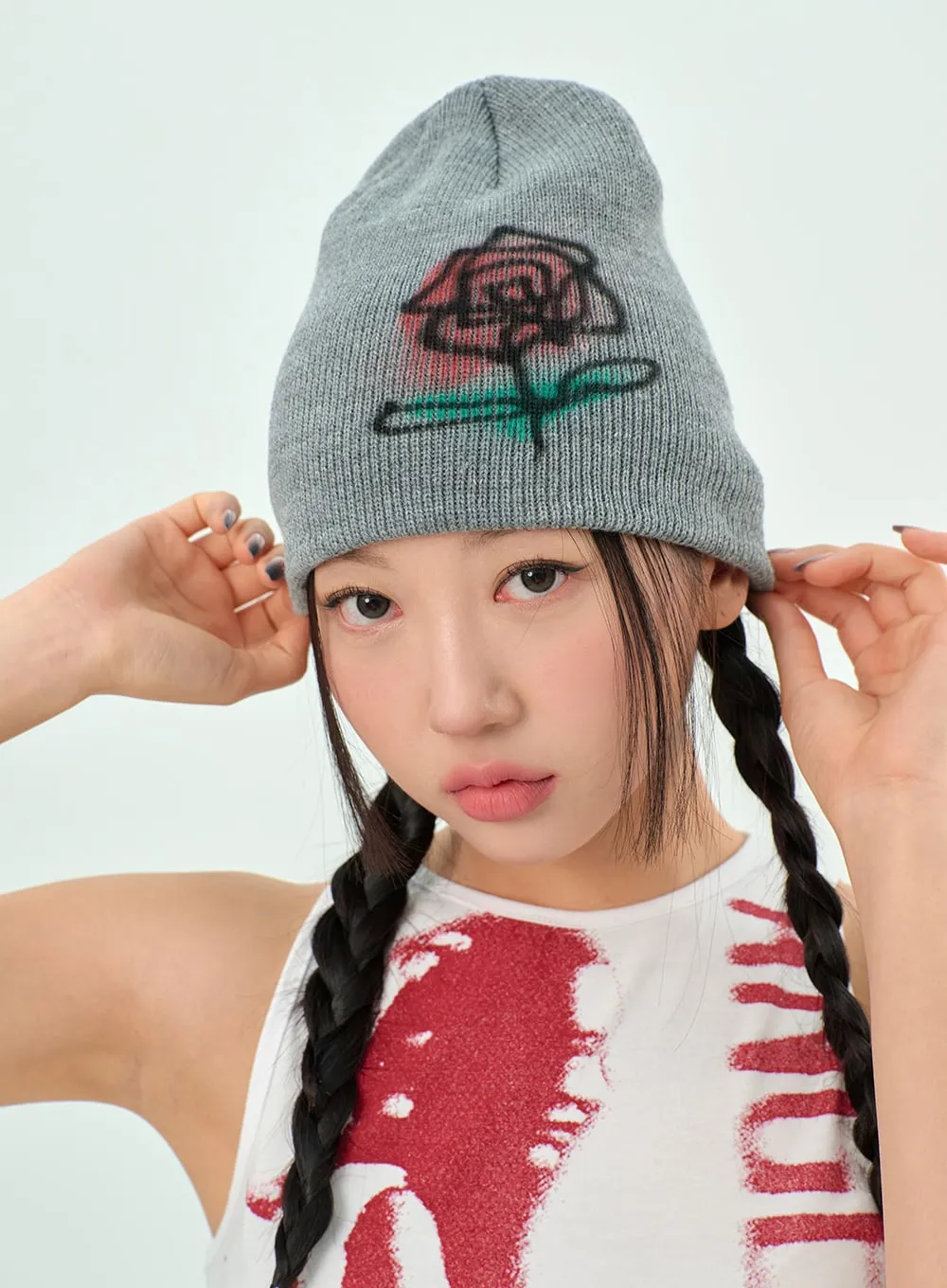 Flower Beanie BY303