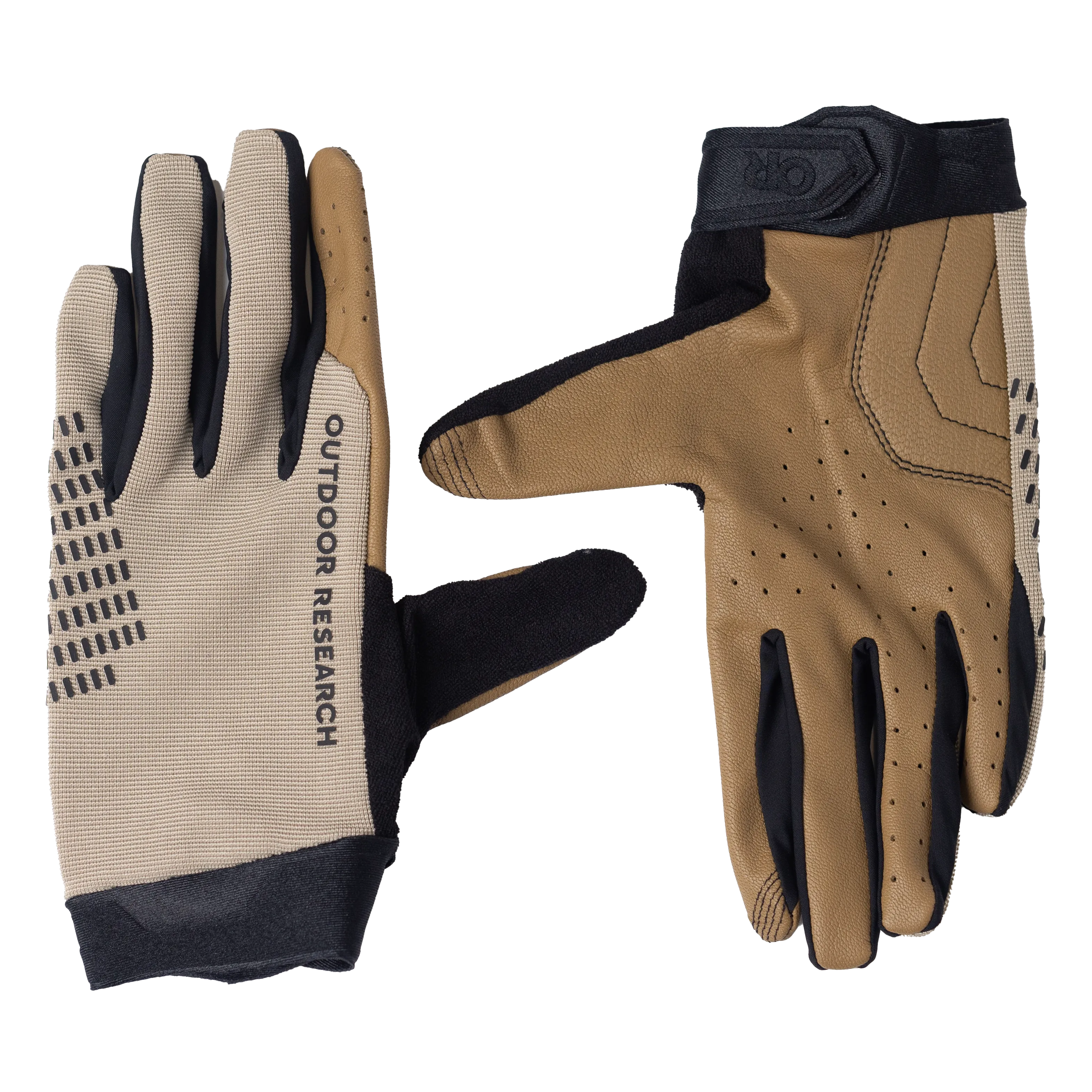 Freewheel Leather Palm Bike Gloves