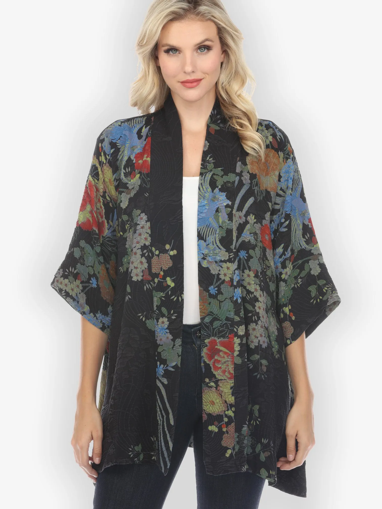 Garden of Hope Hand Dyed Kimono Jacket