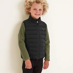 Gibson Kids Insulated Padded Gilet - Black