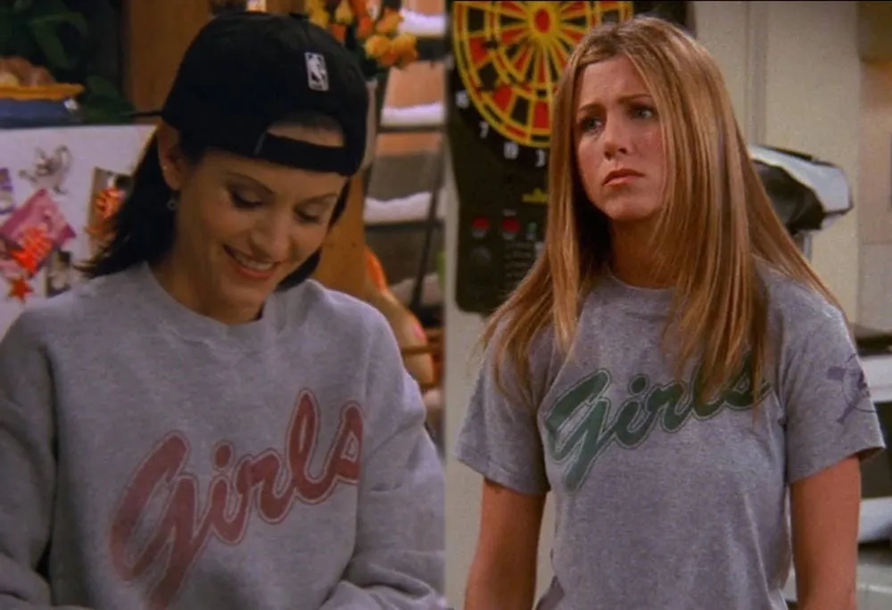 Girls Shirt from Friends - TV Show - Grey Super Comfy Crew Neck Sweatshirt or T-Shirt