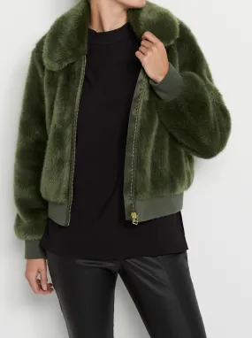 Gorgeous ECO Fur Bomber Jacket