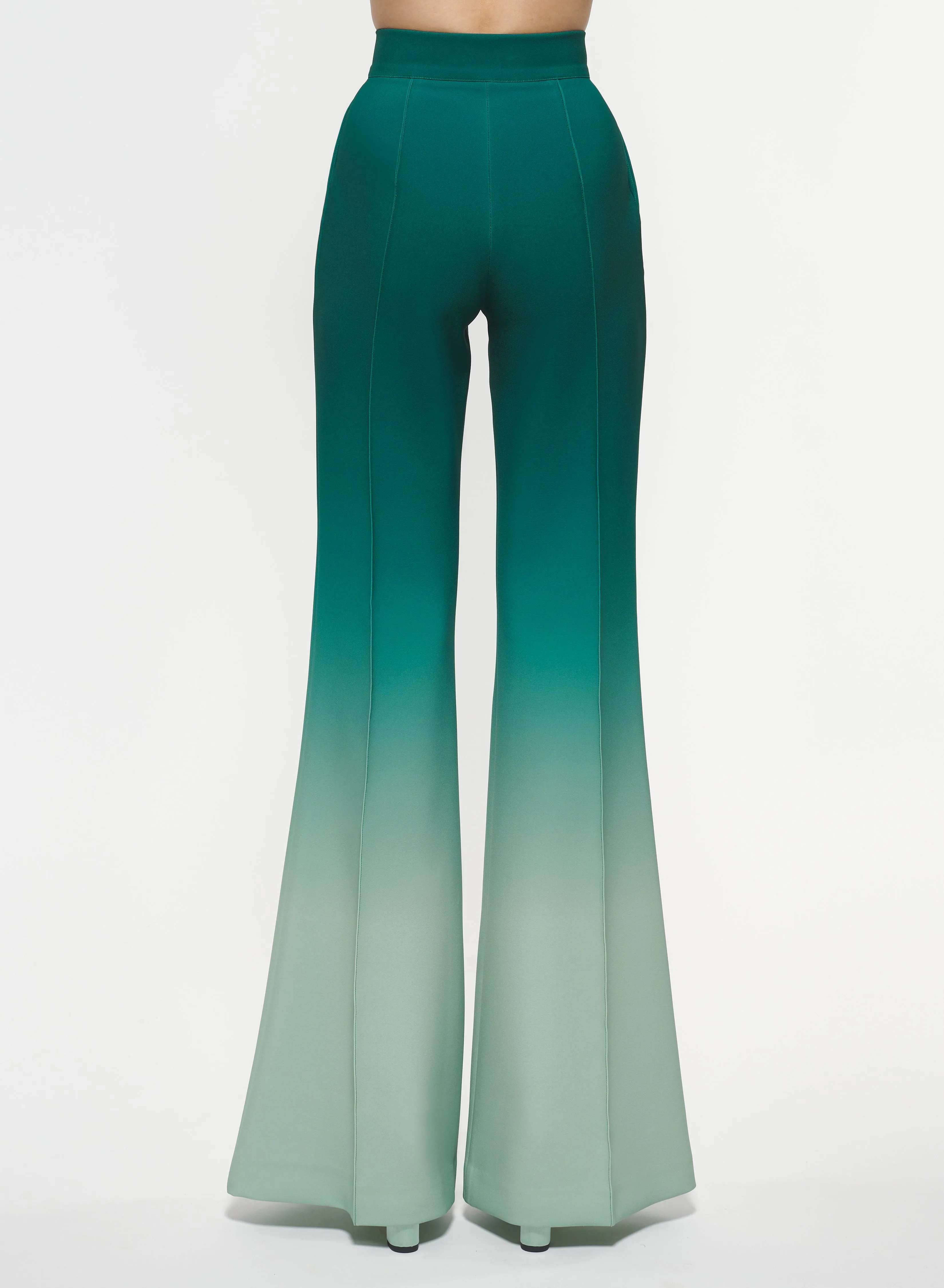 Gradient Flared Pants