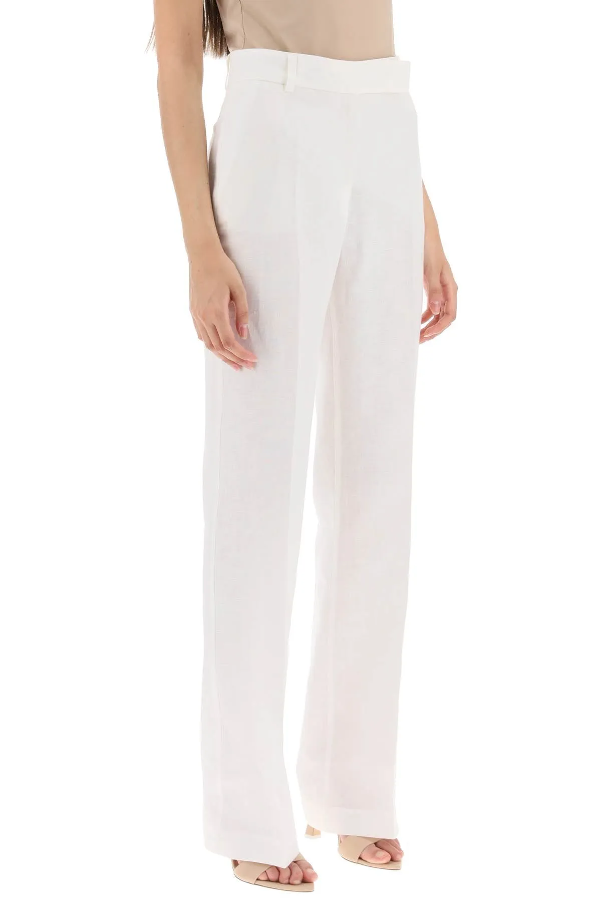 Hebe studio 'loulou' linen pants