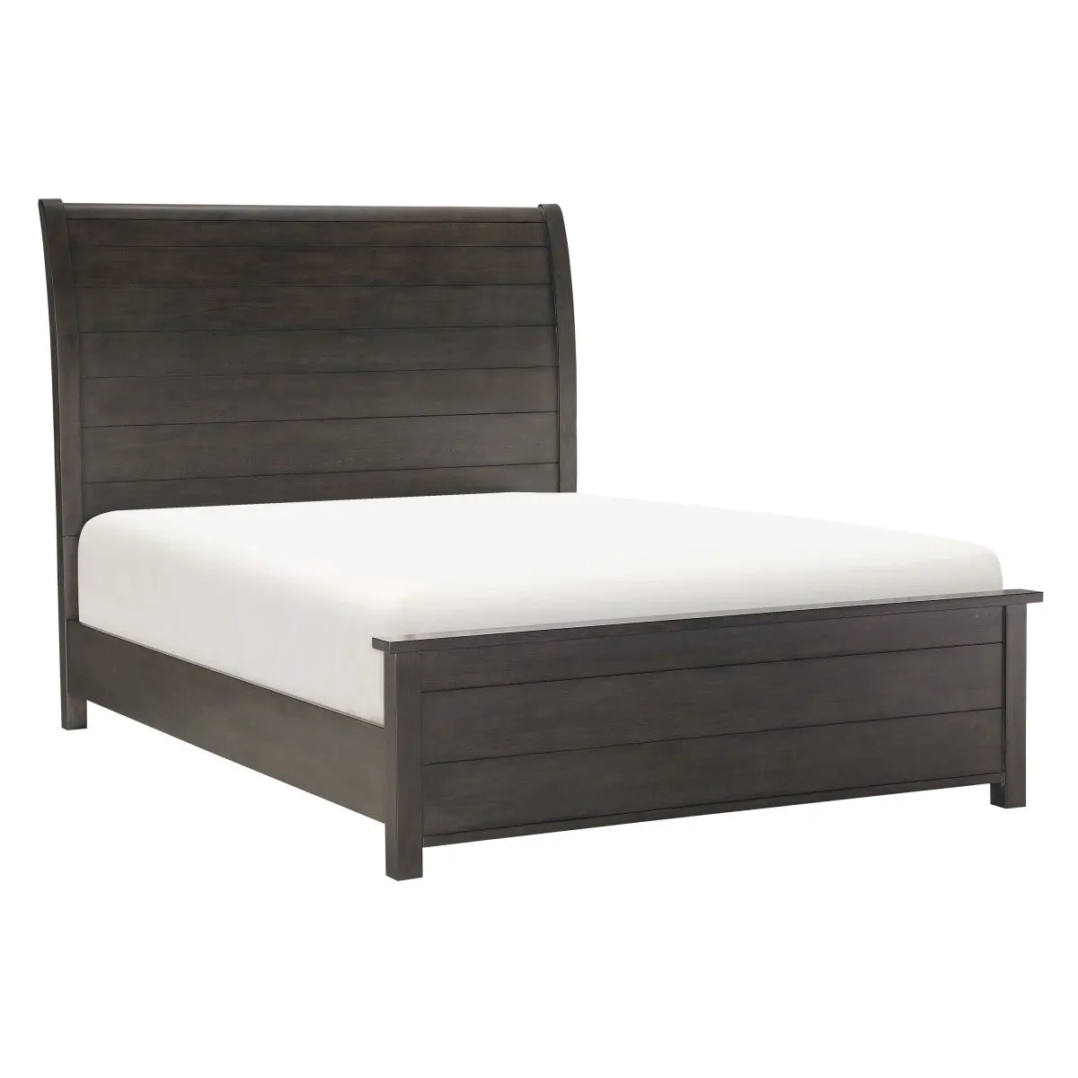 Hebron Collection King Sleigh Bed