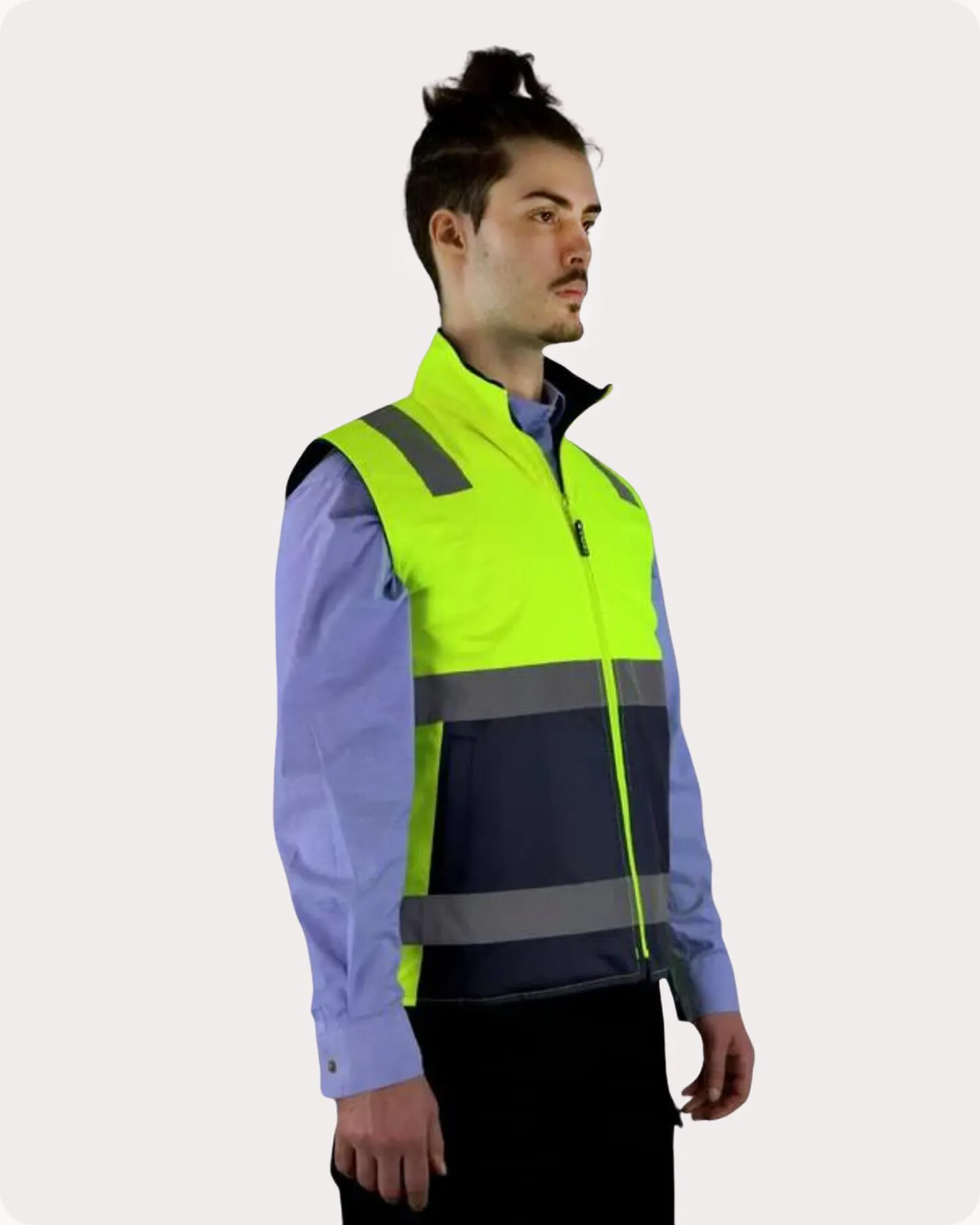 Hi Vis Taped Winter Vest 2RVYT