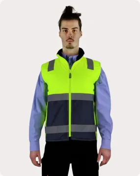 Hi Vis Taped Winter Vest 2RVYT