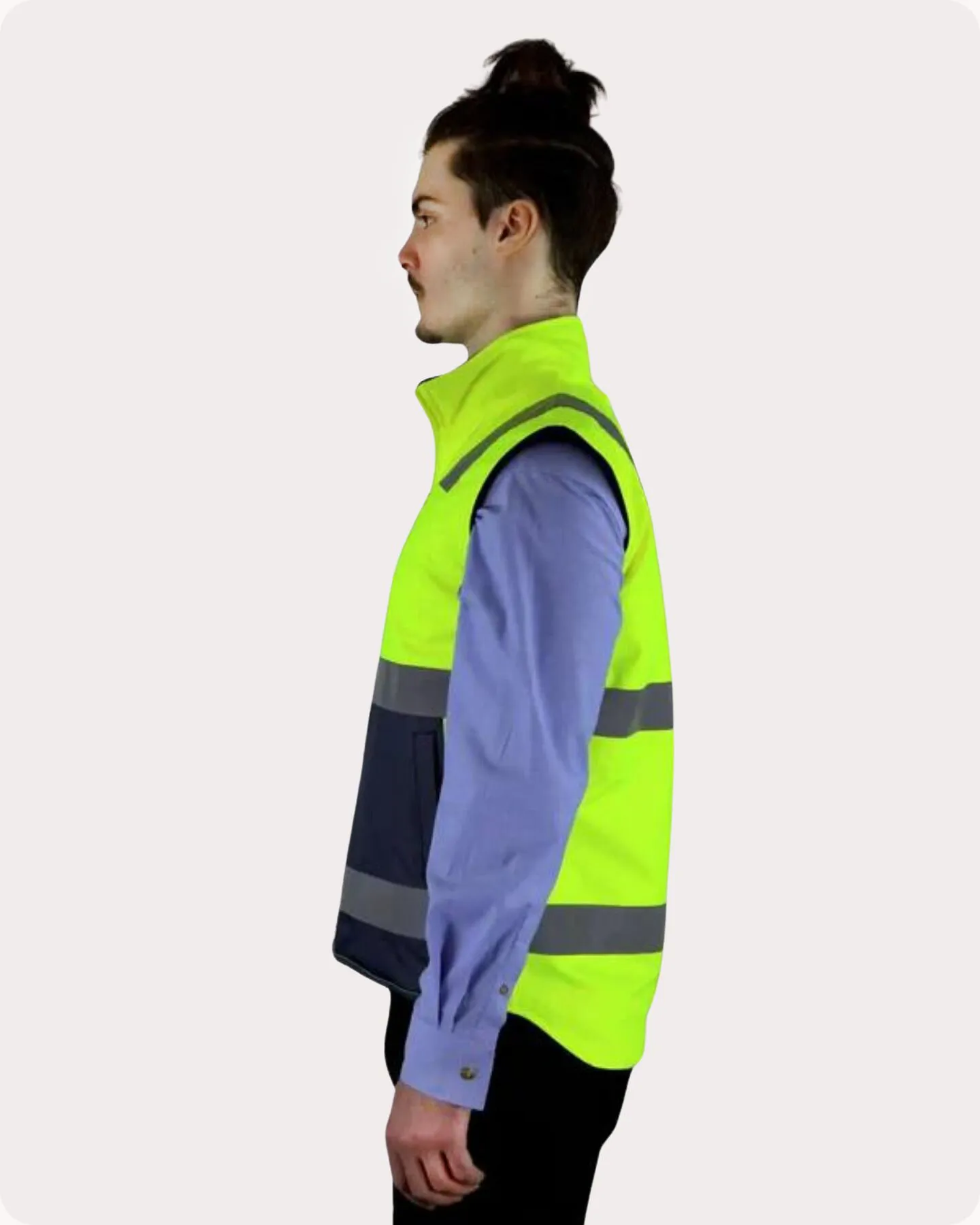 Hi Vis Taped Winter Vest 2RVYT