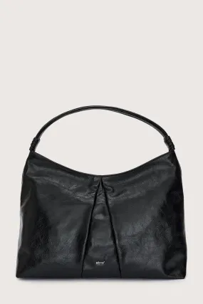 Hobo Secret Leather Alias Bag Black Nickel