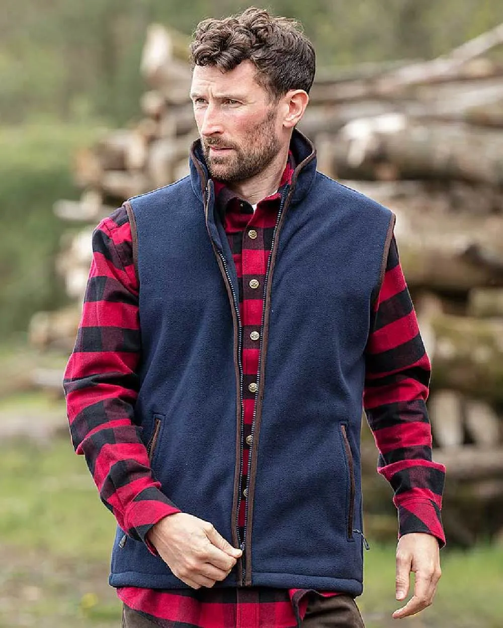 Hoggs of Fife Woodhall Fleece Gilet