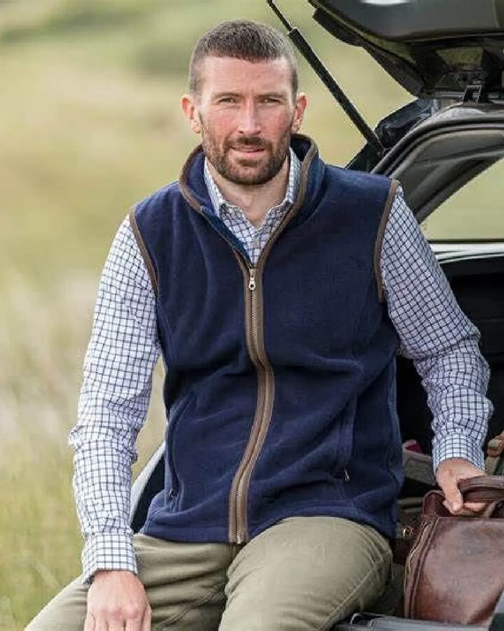 Hoggs of Fife Woodhall Fleece Gilet