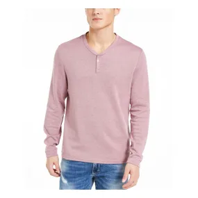 INC - Long Sleeves Henley Shirt