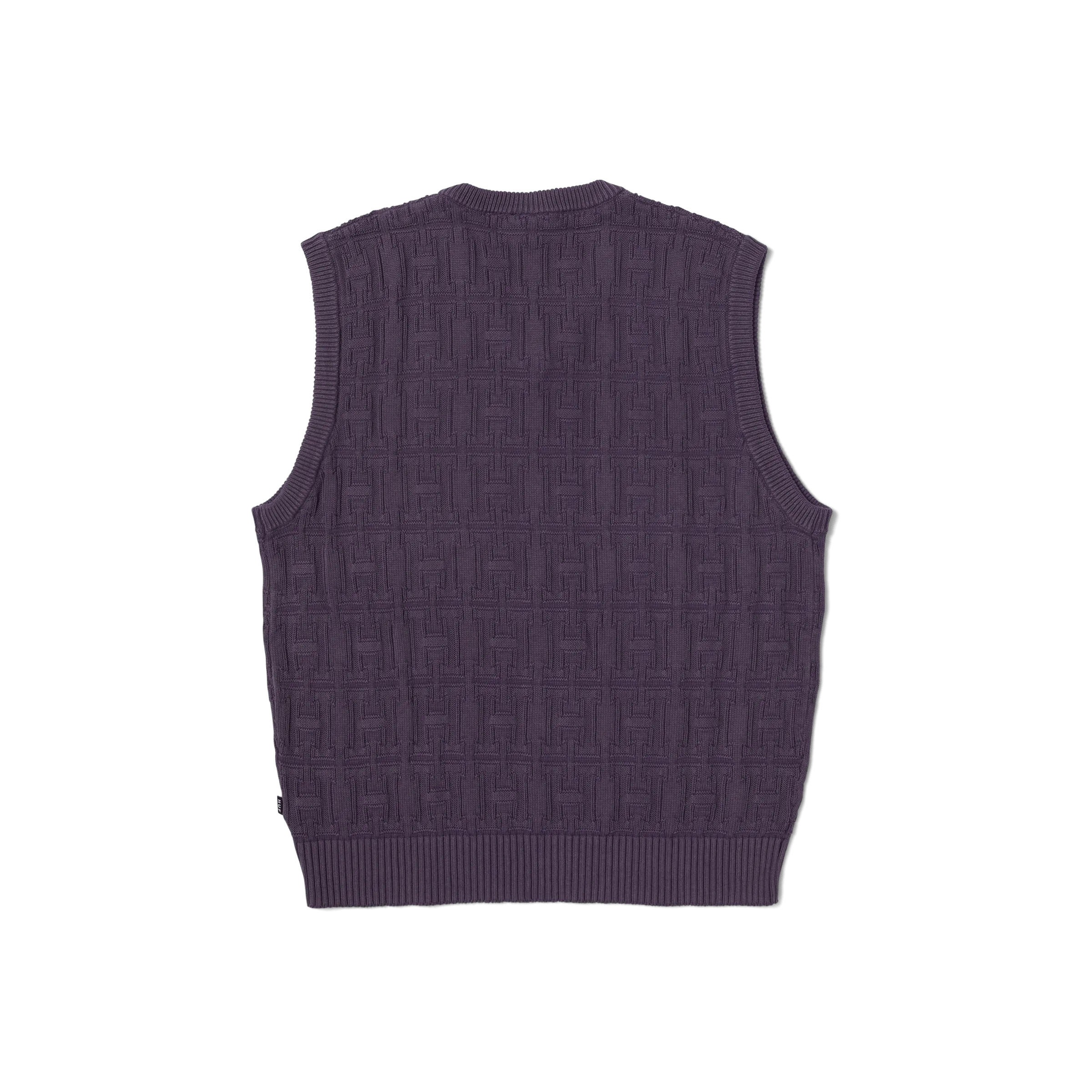 Interlaced Jacquard Overdyed Vest