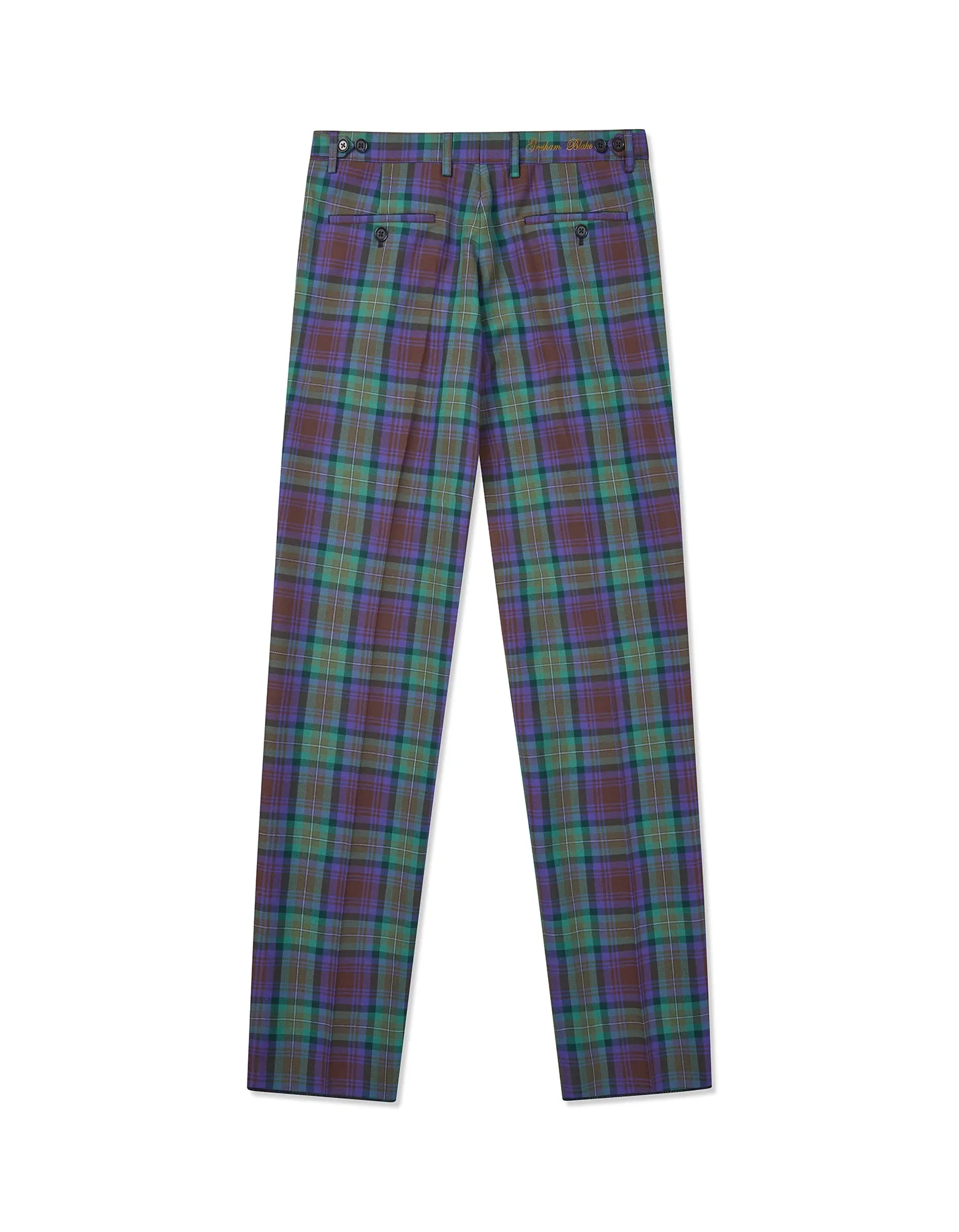 Isle of Skye Purple Tartan Trouser