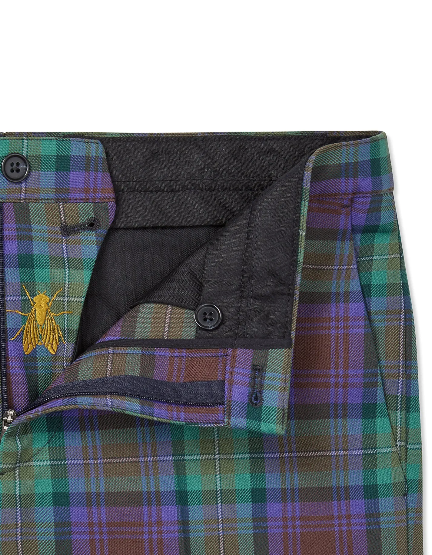 Isle of Skye Purple Tartan Trouser