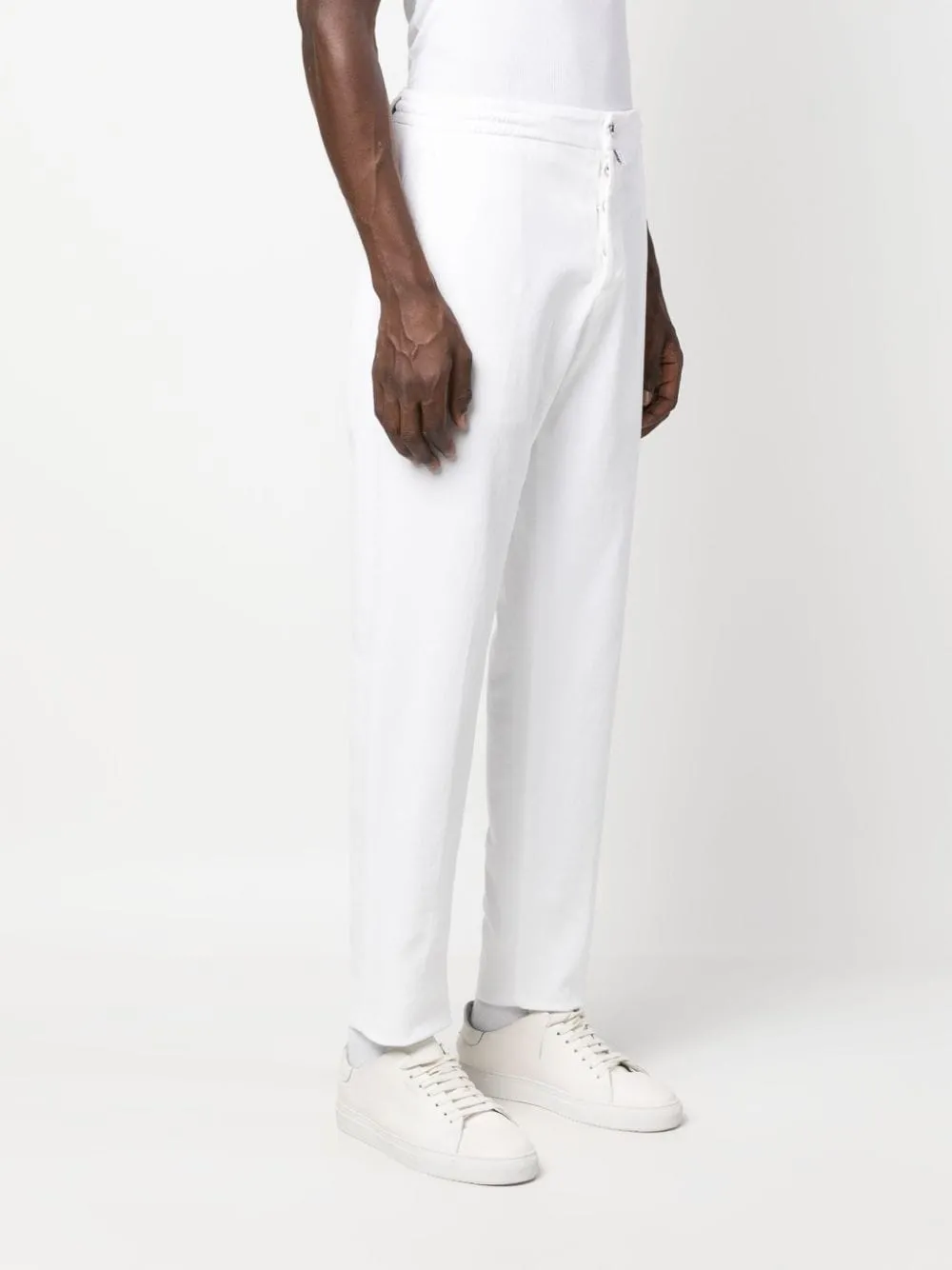 Kiton Trousers White