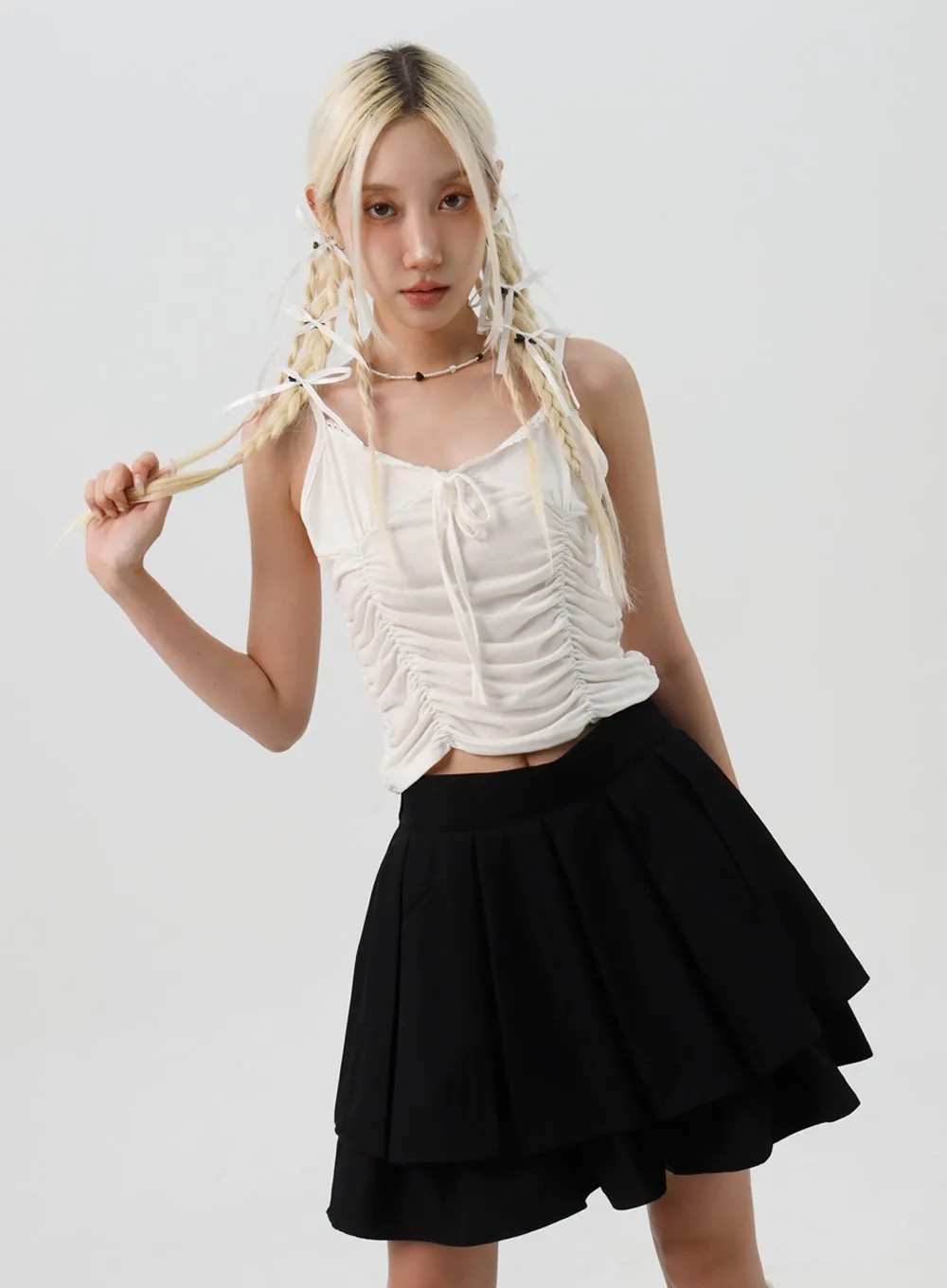 Lace Crop Camisole IS307