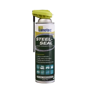 Lanotec Steel Seal Corrosion Protectant Aerosol Spray 400g - SS-PP-0400