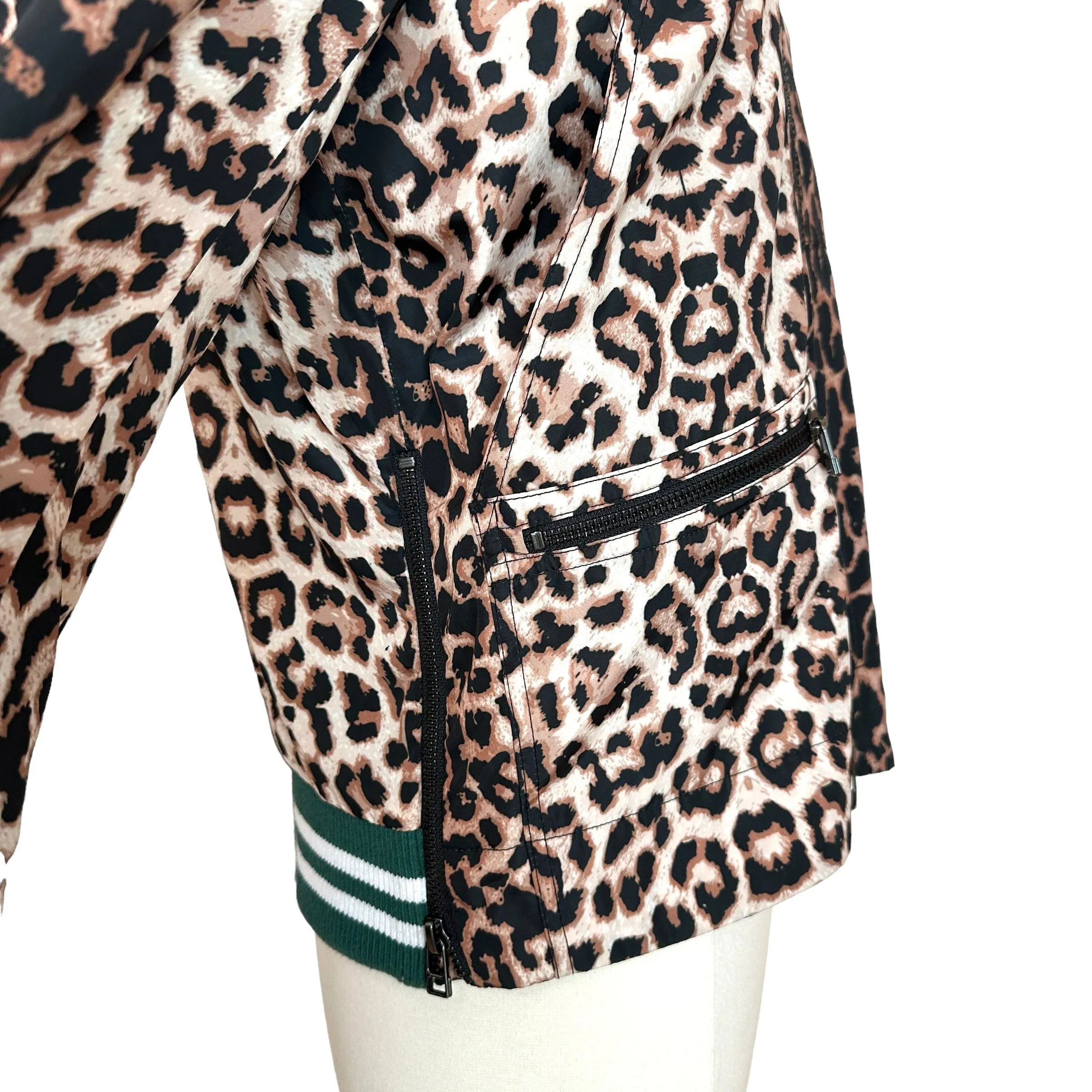 Leopard Bomber Jacket - S