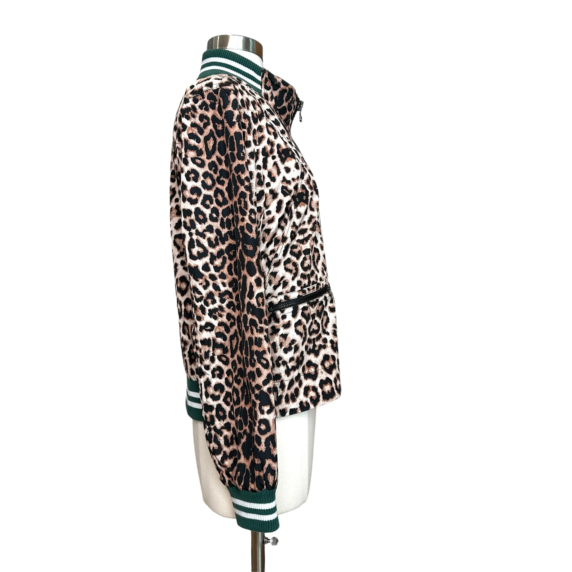 Leopard Bomber Jacket - S