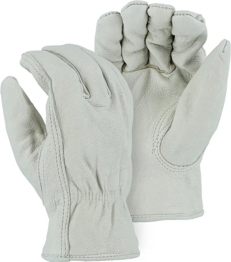 Majestic 1511P Pigskin Fleece Winter Lined Drivers Safety Glove(One Dozen)