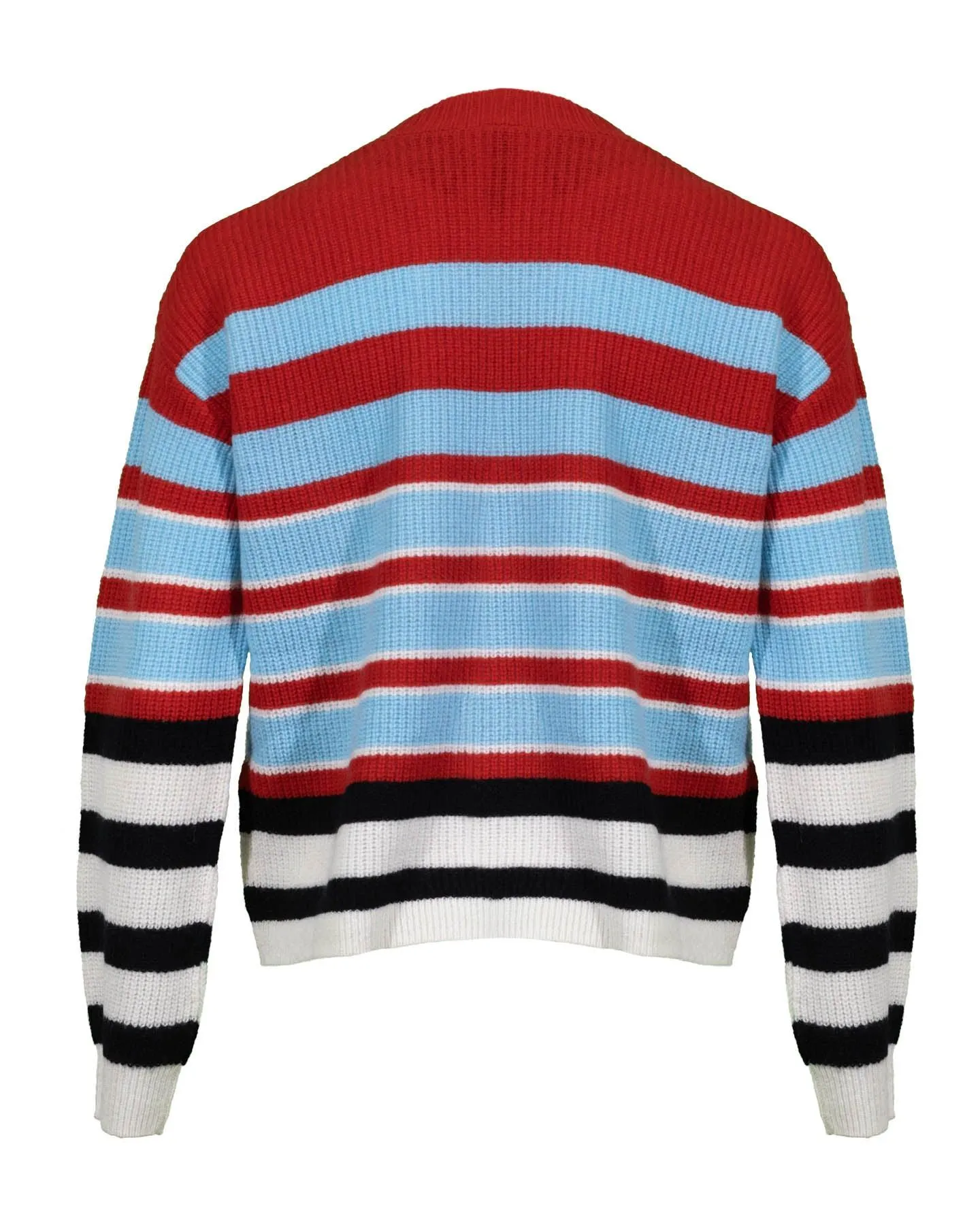 Marc Cain Striped Woolen Blend Sweater